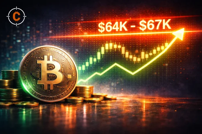 Bitcoin test cruciale weerstand bij $64K–$67K: Relief rally of 