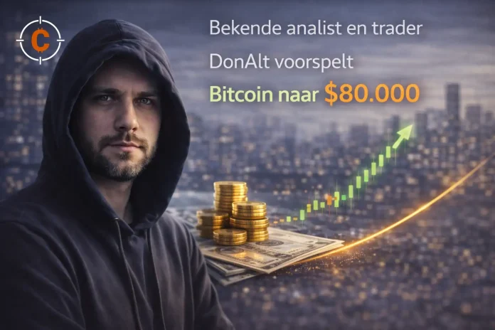 Bekende analist en trader DonAlt voorspelt Bitcoin naar $80.000