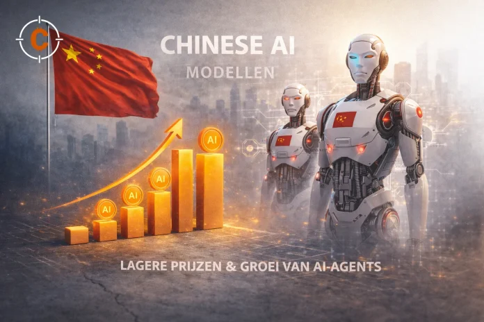 Chinese AI-modellen winnen terrein op tokenverbruik door lagere prijzen en groei van AI-agents