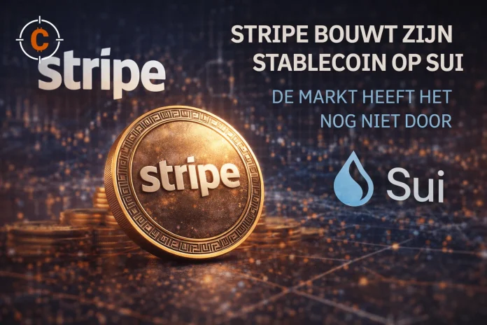 Stripe bouwt zijn stablecoin op Sui. De markt heeft het nog niet door