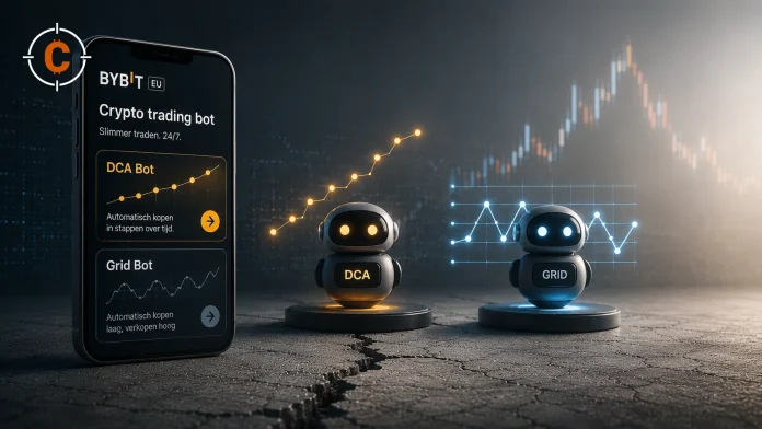 Bybit EU: Crypto trading bot uitgelegd, kies DCA Bot of Grid Bot
