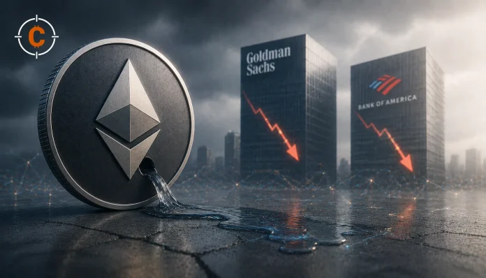 ETH-ETF's lekken, Goldman en BoA verkleinen