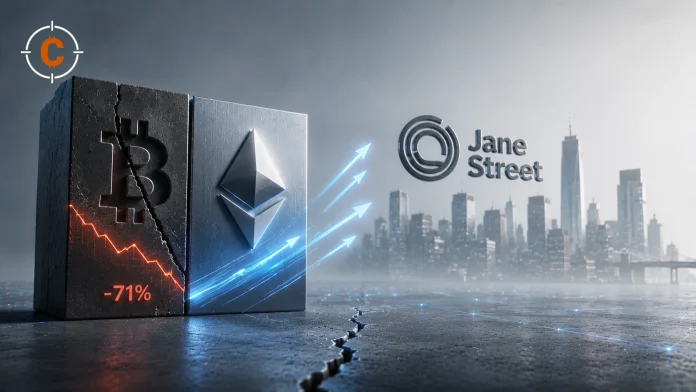 Jane Street kapt 71% BTC ETF, pakt Ethereum massaal