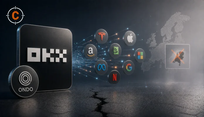 OKX brengt 263 tokenized aandelen on-chain via Ondo Finance, Nederland uitgesloten van EER-restrictie