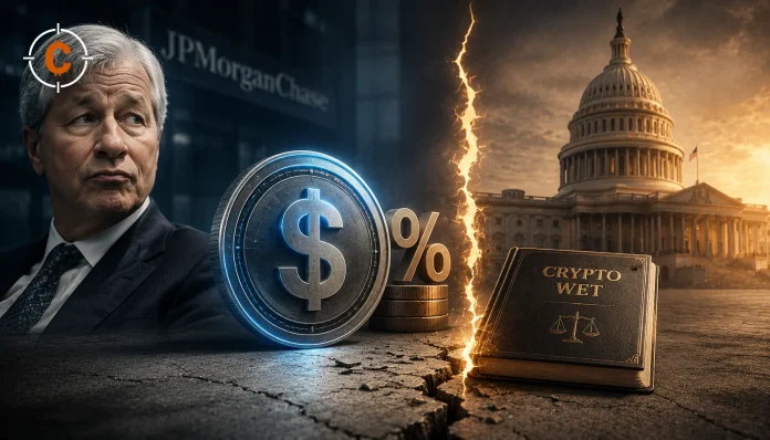 Stablecoin rente splijt Dimon en de cryptowet