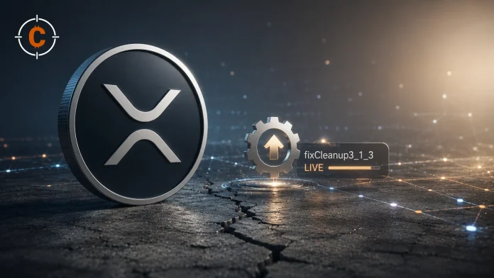 XRP Ledger upgrade 27 mei, fixCleanup3_1_3 gaat live