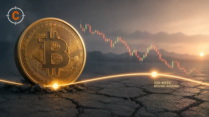 Bitcoin 200-weeks gemiddelde test, is dit de bodem