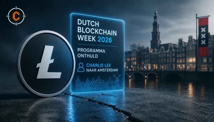 Dutch Blockchain Week 2026 onthult programma, Charlie Lee naar Amsterdam