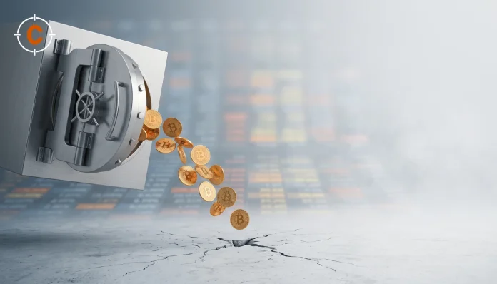 Hoe hard raakt de bitcoin etf uitstroom de koers onder 60.000?