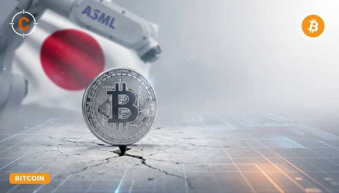 Wat doet de bitcoin koers vandaag nu de yen instort?