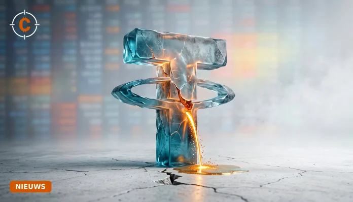 Wat onthult de verkoop van een Tether belang over USDT?