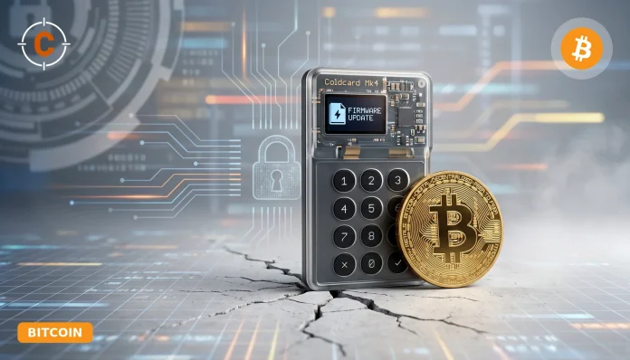 Kan de nieuwe Coldcard firmware oude seeds nog redden?